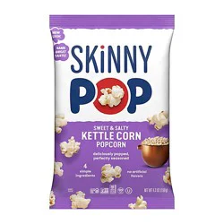Skinnypop Sweet And Salty Kettle Popcorn Grocery Size Bag - 5.3 Oz