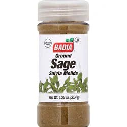 Badia Sage Ground Bottle - 1.25 Oz