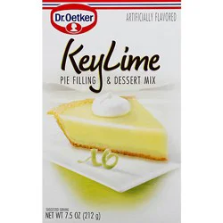 Dr. Oetker Pie Filling And Dessert Mix Key Lime - 7.5 Oz