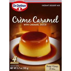 Dr Oetker Dessert Mix Instant Creme Caramel - 3.7 Oz