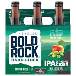 Bold Rock Ipa 4/6 Lnnr In Bottles - 6-12 Fl. Oz.