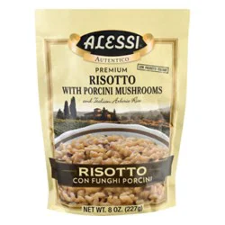 Alessi Porcini Mushrooms Risotto Rice - 8 Oz