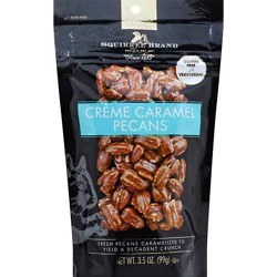 Squirrel Brand Artisan Nuts Pecans Creme Caramel - 3.5 Oz