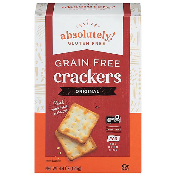 slide 1 of 13, Absolutely Crackers Gluten Free Original Box - 4.4 Oz, 4.4 oz