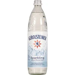 Gerolsteiner Sparkling Water Natural Mineral - 25.3 Fl. Oz.
