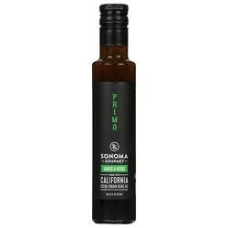 Sonoma Gourmet Olive Oil Extra Virgin California Roasted Garlic Herbs - 8.5 Fl. Oz.