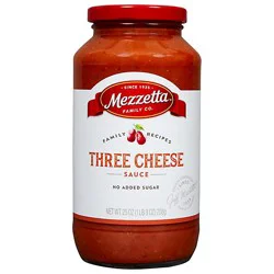 Mezzetta Family Recipes Three Cheese Sauce - 25 Oz