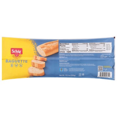 slide 1 of 1, Schar Baguette Gluten Free 2 Count - 12.3 Oz, 12.3 oz