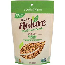 Back To Nature Granola Gluten-Free Classic - 11 Oz