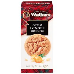 Walkers Cookie Stem Ginger - 5.3 Oz