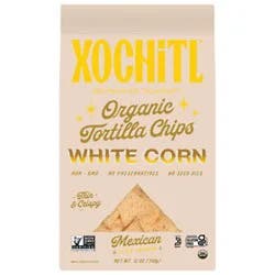 Xochitl Organic Mexican Style White Sea Salt Corn Chips - 12 Oz