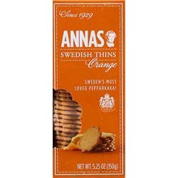 Annas Thins Swedish Orange - 5.25 Oz