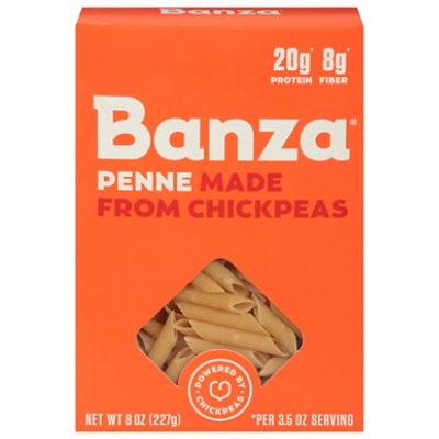 slide 1 of 12, Banza Pasta Chickpea Penne - 8 Oz, 8 oz