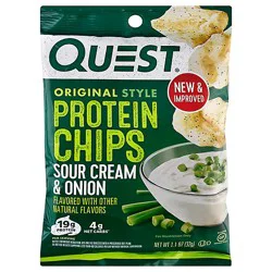 Quest Protein Chips Sour Cream & Onion Flavor - 1.125 Oz