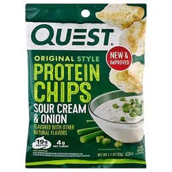 Quest Protein Chips Sour Cream & Onion Flavor - 1.125 Oz