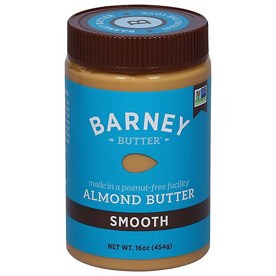 slide 1 of 1, Barney Butter Almond Butter Smooth - 16 Oz, 16 oz