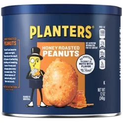 Planters Peanuts Honey Roasted - 12 Oz