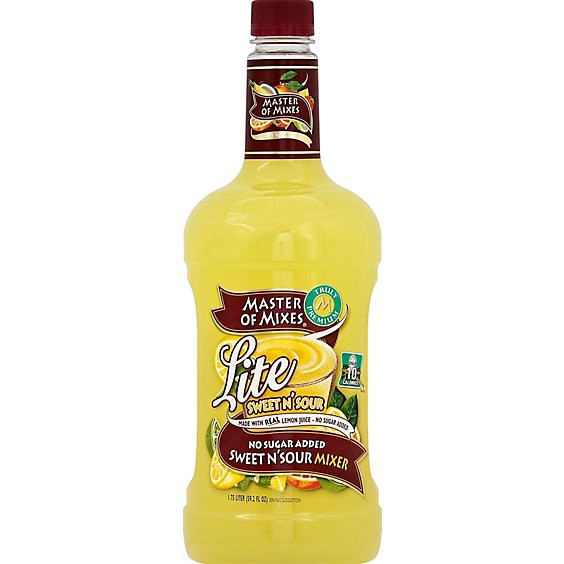 slide 1 of 2, Master Of Mixes Mixer Sweet N Sour Lite - 1.75 Liter, 1.75 liter