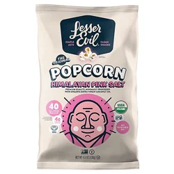 Lesserevil Buddha Bowl Foods Organic Popcorn Himalayan Pink - 5 Oz