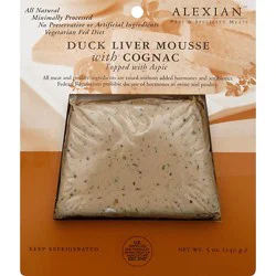 Alexian Mousse Duck Liver With Cognac - 5 Oz