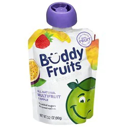 Buddy Fruits Original Pure Blended Fruit Apple & Multifruit - 3.2 Fl. Oz.
