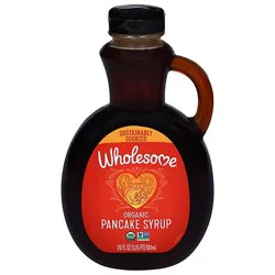 Wholesome Organic Pancake Syrup Bottle - 20 Fl. Oz.