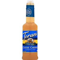 Torani Flavoring Syrup Sugar Free Classic Caramel - 12.7 Fl. Oz.