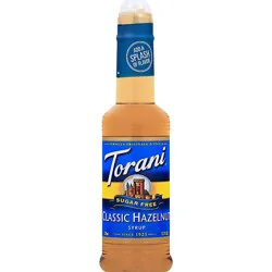 Torani Flavoring Syrup Sugar Free Classic Hazelnut - 12.7 Fl. Oz.