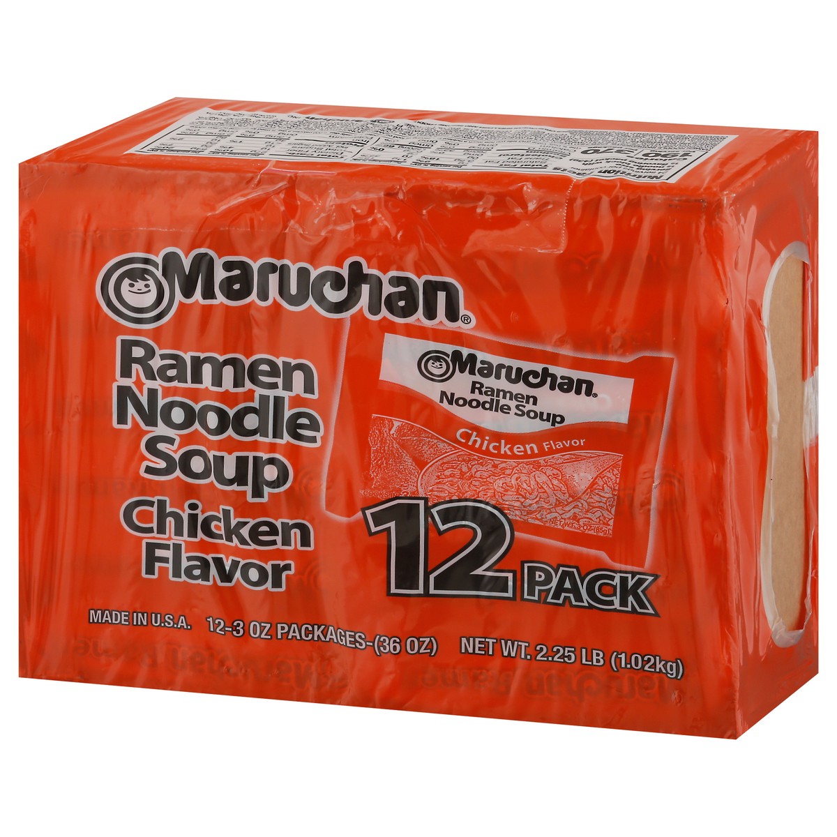 slide 8 of 15, Maruchan Ramen Noodle Soup Chicken Flavor - 12-3 Oz, 12 ct; 3 oz