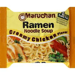 Maruchan Ramen Noodle Soup Creamy Chicken Flavor - 3 Oz