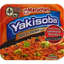 Maruchan Yakisoba Japanese Noodle Home-Style Spicy Chicken - 4.11 Oz