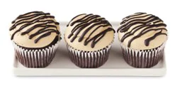 Bakery Cupcake Cake Chocolate Caramel 3 Count - Each