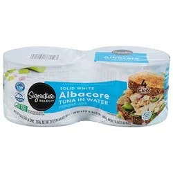 Signature Select Tuna Albacore Solid White In Water - 4-5 Oz