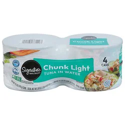 Signature Select Tuna Chunk Light In Water - 4-5 Oz