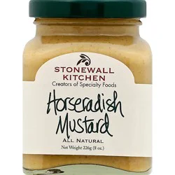 Stonewall Kitchen Mustard Horseradish - 8 Oz