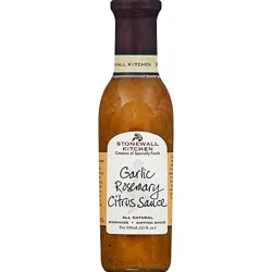 Stonewall Kitchen Sauce Garlic Rosemary Citrus - 11 Fl. Oz.