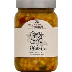 Stonewall Kitchen Relish Spicy Corn - 16 Oz