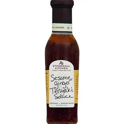 Stonewall Kitchen Sauce Marinade & Dipping Sesame Ginger Teriyaki - 11 Fl. Oz.