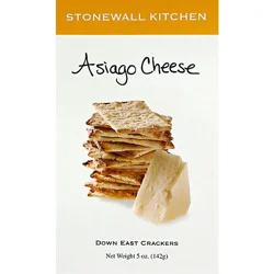 Stonewall Kitchen Crackers Down East Asiago Cheese - 5 Oz