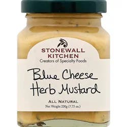Stonewall Kitchen Mustard Blue Cheese Herb - 7.75 Oz