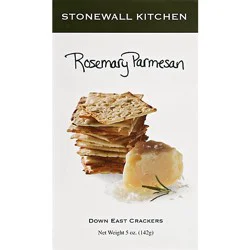 Stonewall Kitchen Crackers Down East Rosemary Parmesan - 5 Oz