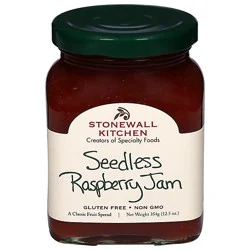 Stonewall Kitchen Jam Seedless Raspberry - 12.5 Oz