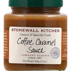 Stonewall Kitchen Sauce Coffee Caramel - 13 Oz