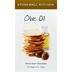 Stonewall Kitchen Crackers Down East Olive Oil - 4.4 Oz