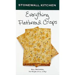 Stonewall Kitchen Crisps Flatbread Everything - 4.9 Oz