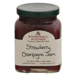 Stonewall Kitchen Jam Strawberry Champagne - 11.5 Oz