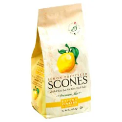 Sticky Fingers Scones Premium Mix Lemon Poppyseed - 15 Oz