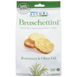 Asturi Bruschettini Rosemary & Olive Oil - 4.23 Oz