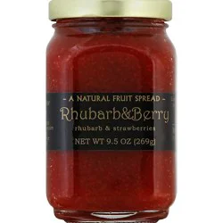Mountain Fruit Co. Fruit Spread Rhubarb & Berry - 9.5 Oz