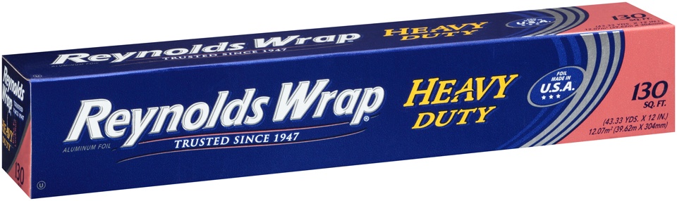 slide 6 of 6, Reynolds Wrap 130 Square Feet Heavy Duty Aluminum Foil 1 ea, 